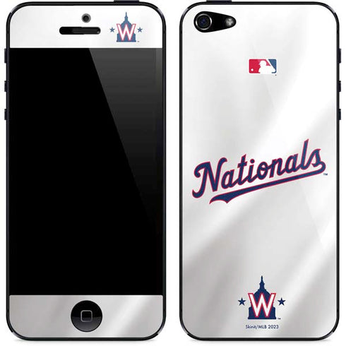 MLB Washington Nationals Home Jersey iPhone 5/5s/5SE Skin