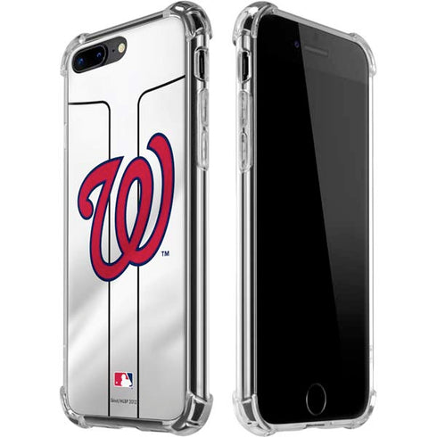 MLB Washington Nationals Home Jersey iPhone 7/8 Plus Clear Case