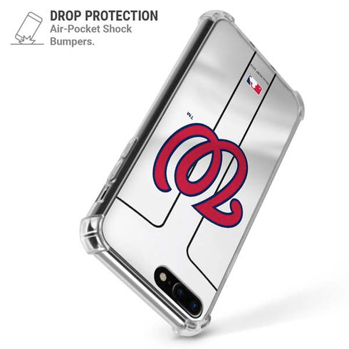 MLB Washington Nationals Home Jersey iPhone 7/8 Plus Clear Case