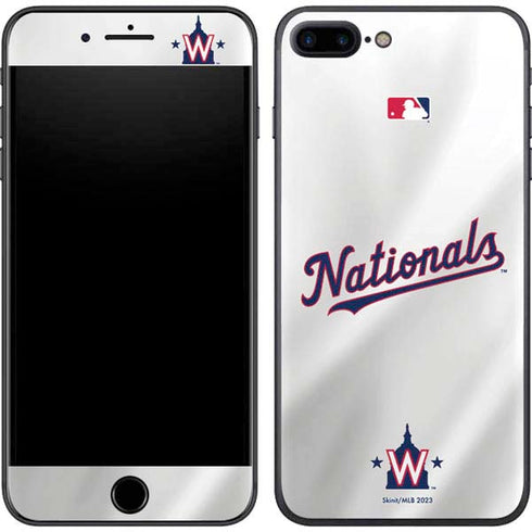 MLB Washington Nationals Home Jersey iPhone 8 Plus Skin