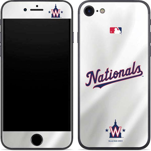 MLB Washington Nationals Home Jersey iPhone 8 Skin