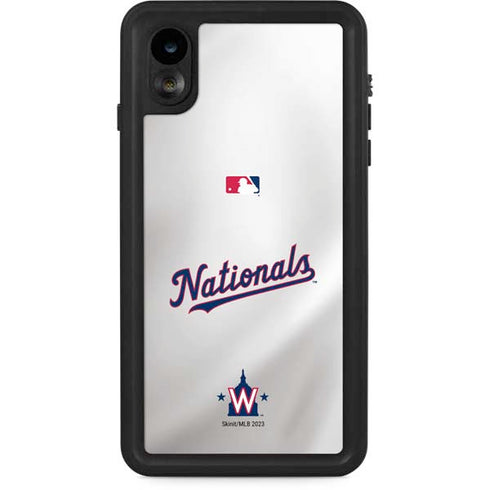 MLB Washington Nationals Home Jersey iPhone XR Waterproof Case