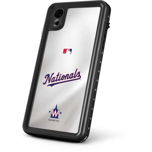 MLB Washington Nationals Home Jersey iPhone XR Waterproof Case