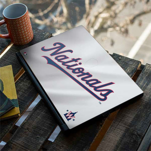 MLB Washington Nationals Home Jersey MSI GS65 Stealth Laptop Skin