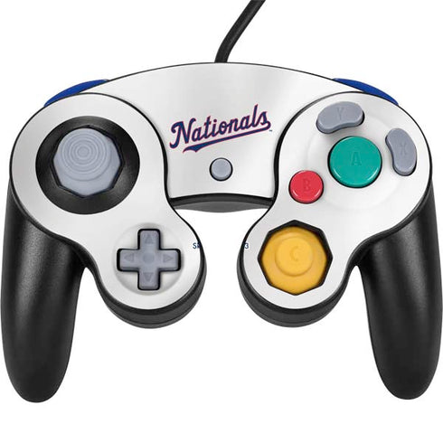 MLB Washington Nationals Home Jersey Nintendo GameCube Controller Skin