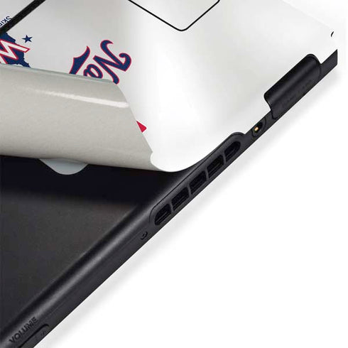 MLB Washington Nationals Home Jersey Nintendo Switch Bundle Skin