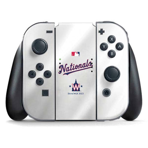 MLB Washington Nationals Home Jersey Nintendo Switch (2017-2021) Joy-Con Controller Skin