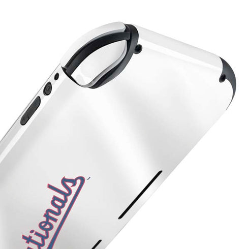 MLB Washington Nationals Home Jersey Nintendo Switch Lite Skin