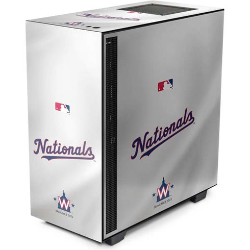 MLB Washington Nationals Home Jersey NZXT H510 Compact ATX Mid-Tower Case Skin