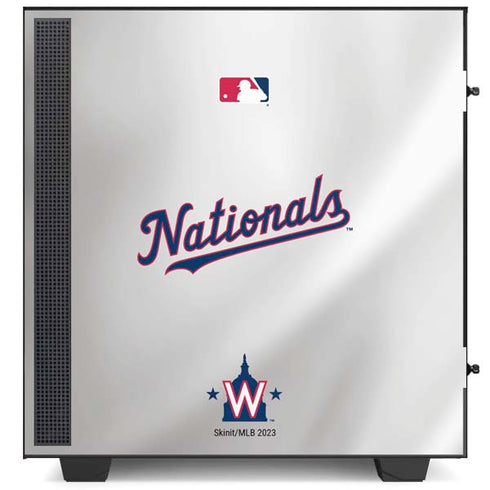MLB Washington Nationals Home Jersey NZXT H510 Compact ATX Mid-Tower Case Skin