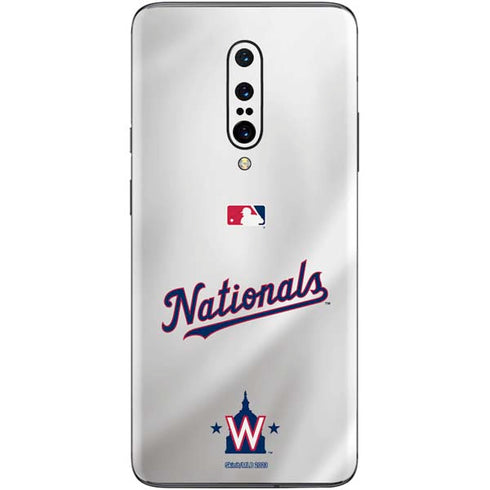 MLB Washington Nationals Home Jersey OnePlus 7 Pro Skin