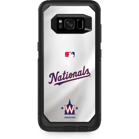 MLB Washington Nationals Home Jersey Otterbox Commuter Galaxy Skin