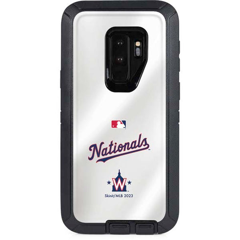 MLB Washington Nationals Home Jersey Otterbox Defender Galaxy Skin