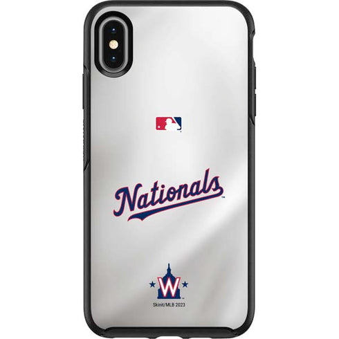 MLB Washington Nationals Home Jersey Otterbox Symmetry iPhone Skin