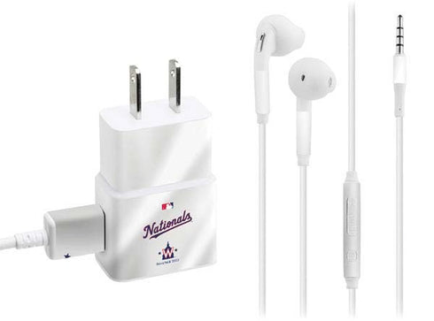 MLB Washington Nationals Home Jersey Phone Charger Skin