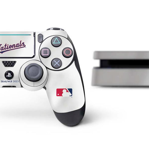 MLB Washington Nationals Home Jersey PS4 Slim Bundle Skin
