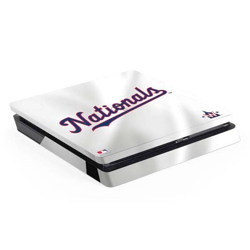 MLB Washington Nationals Home Jersey PS4 Slim Skin