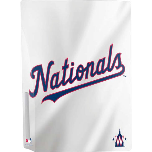 MLB Washington Nationals Home Jersey PS5 Console Skin