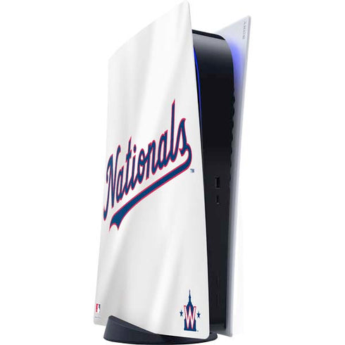 MLB Washington Nationals Home Jersey PS5 Digital Edition Console Skin