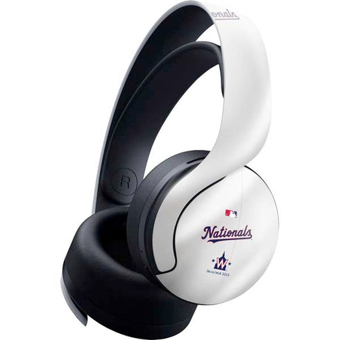 MLB Washington Nationals Home Jersey PULSE 3D Wireless Headset for PS5 Skin