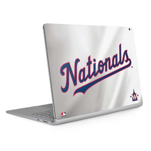 MLB Washington Nationals Home Jersey Surface Book 2 15in Skin