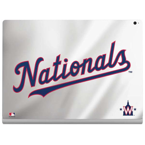 MLB Washington Nationals Home Jersey Surface Book 2 15in Skin