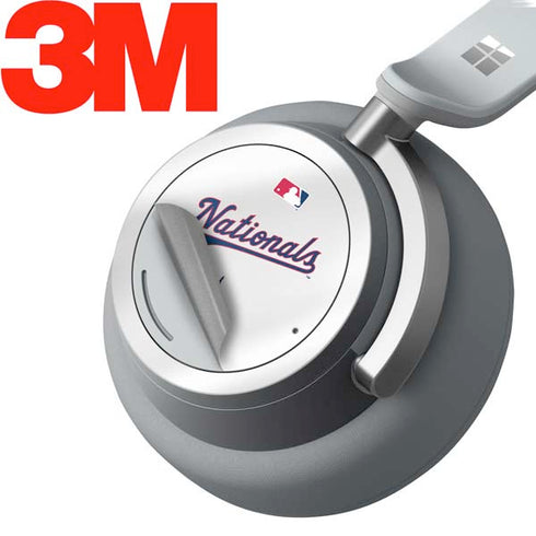 MLB Washington Nationals Home Jersey Surface Headphones Skin