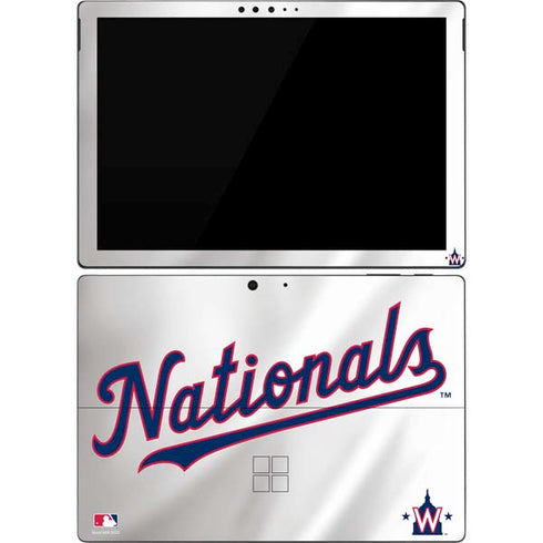 MLB Washington Nationals Home Jersey Surface Pro 7 Skin