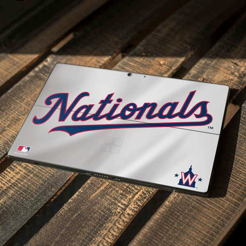 MLB Washington Nationals Home Jersey Surface Pro 7 Skin