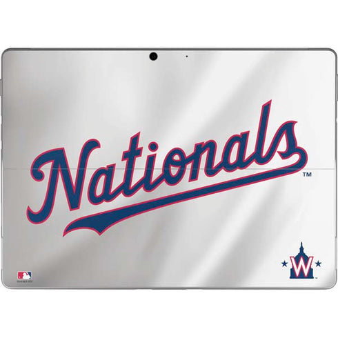 MLB Washington Nationals Home Jersey Surface Pro 9 Skin