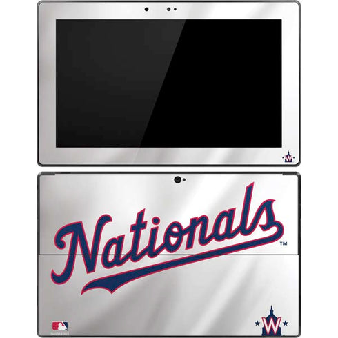 MLB Washington Nationals Home Jersey Surface Pro Tablet Skin