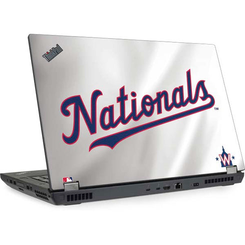 MLB Washington Nationals Home Jersey Lenovo ThinkPad Skin