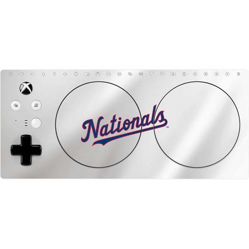 MLB Washington Nationals Home Jersey Xbox Adaptive Controller Skin