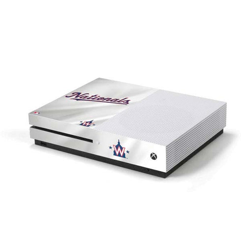 MLB Washington Nationals Home Jersey Xbox One S Console Skin