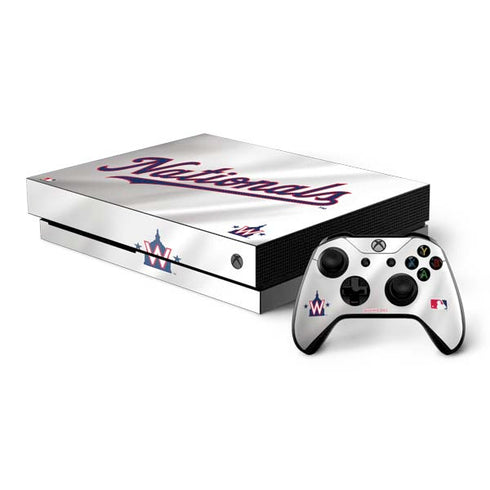 MLB Washington Nationals Home Jersey Xbox One X Bundle Skin
