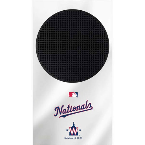 MLB Washington Nationals Home Jersey Xbox Series S Console Skin
