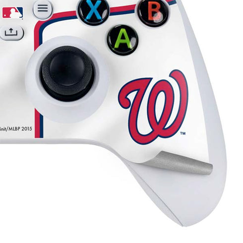 MLB Washington Nationals Home Jersey Xbox Series S Controller Skin