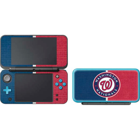 MLB Washington Nationals Split Nintendo 2DS XL (2017) Skin