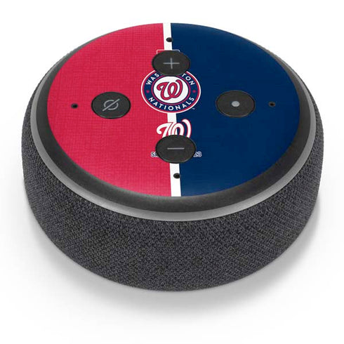MLB Washington Nationals Split Amazon Echo Dot Skin