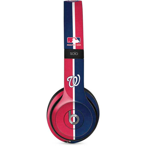 MLB Washington Nationals Split Beats Solo 2 Wired Skin