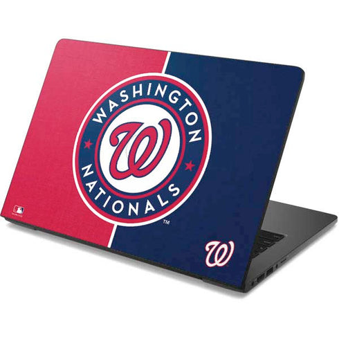 MLB Washington Nationals Split Dell Chromebook Skin