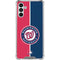 MLB Washington Nationals Split Galaxy A13 5G Clear Case