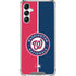 MLB Washington Nationals Split Galaxy A14 5G Clear Case