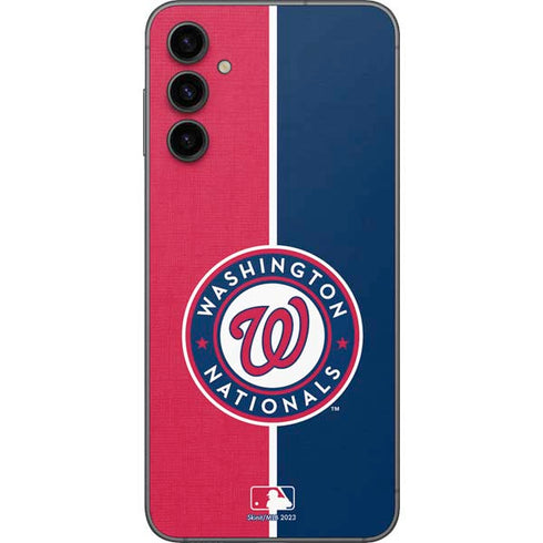 MLB Washington Nationals Split Galaxy A14 5G Skin