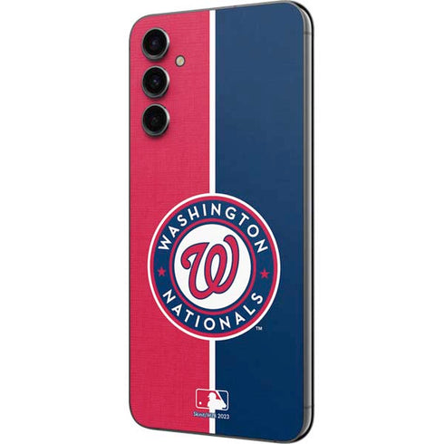 MLB Washington Nationals Split Galaxy A14 5G Skin