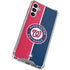 MLB Washington Nationals Split Galaxy A15 5G Clear Case