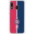 MLB Washington Nationals Split Galaxy A20 Clear Case