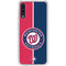 MLB Washington Nationals Split Galaxy A50 Clear Case