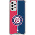 MLB Washington Nationals Split Galaxy A53 5G Clear Case