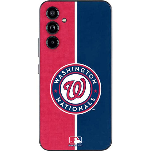 MLB Washington Nationals Split Galaxy A54 5G Skin